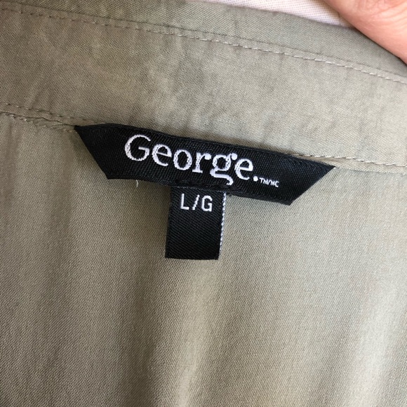 George Sage Green Tiered Dress - Picture 9 of 11